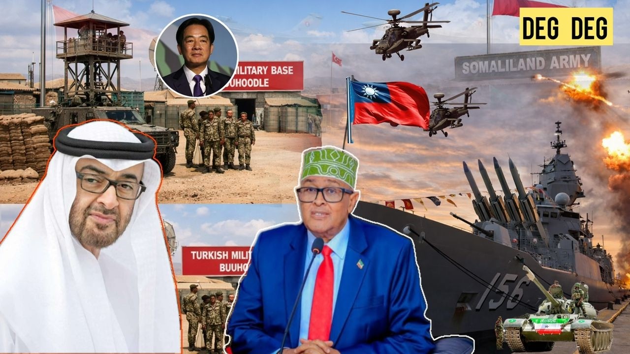 DEGDEG;Markab Barbara o Taiwan iyo Xasan Shekh Walwal ku Abuuray, iyo Sacudiga o isdhibay xogta ra..