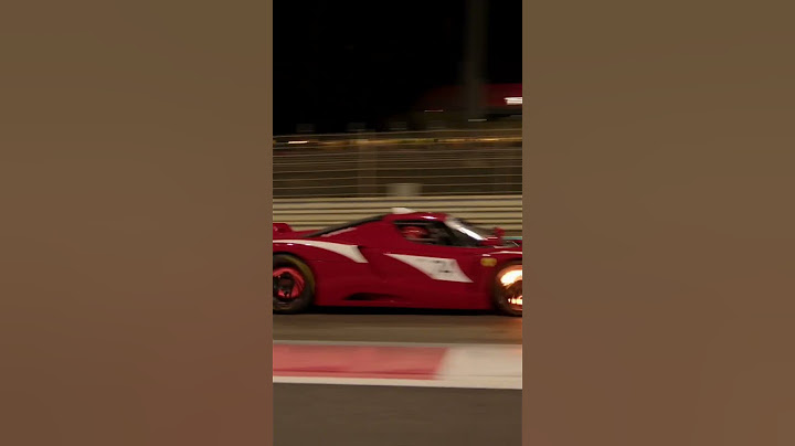 Feeling the heat? The brakes glow on our #Ferrari #XXProgramme cars in action at Abu Dhabi! 🤩