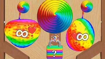 Blob Merge 3d - jelly 2048 🆚 Bounce Merge 3d 2048 balls Gameplay part 36