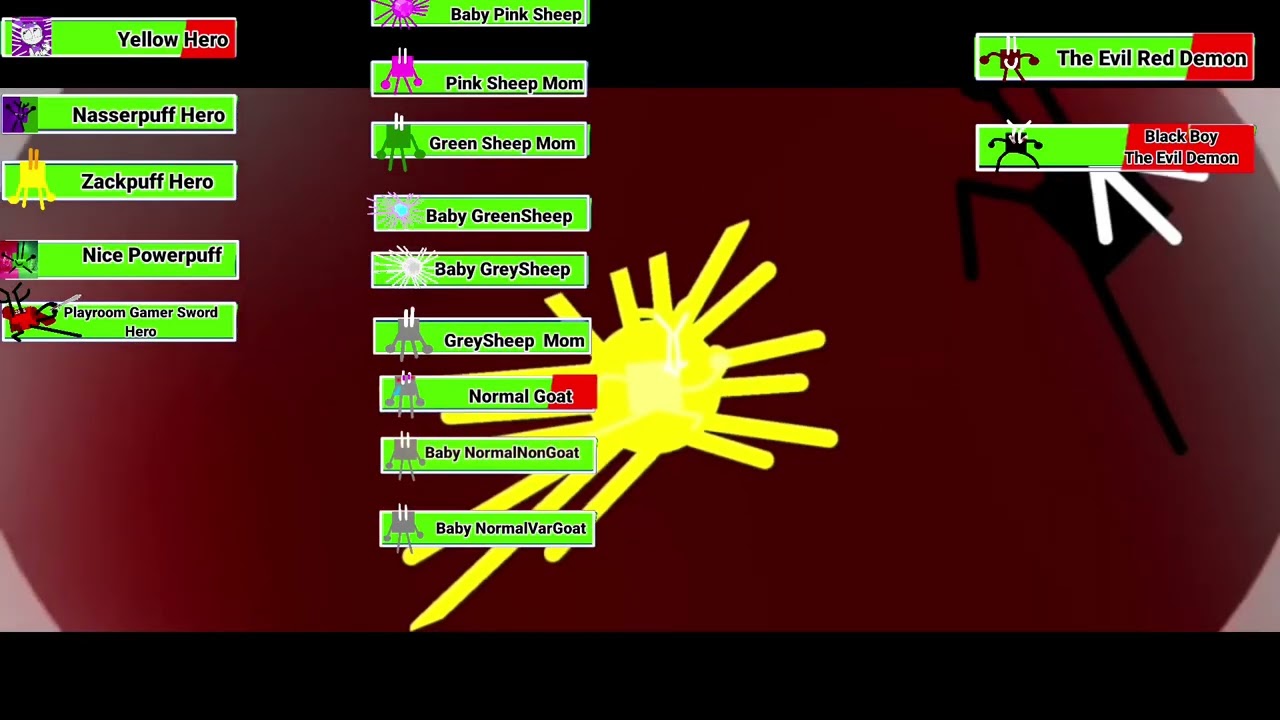 The Powerpuff Girls Show Movie The Evil Black Boy Return Of The 3 Final Battle With Healthbars 2/4