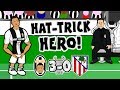 Ronaldo hattrick herojuventus vs atletico madrid 30 parody song goals highlights