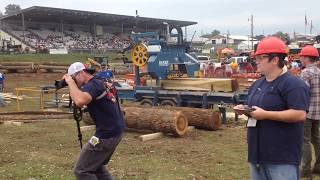 2017 Portable Sawmill Shootout Baker Blue Streak.