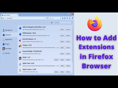 Firefox 👉 How to Add Extensions in Firefox Browser|| firefox browser mai extensions add Kaise kare