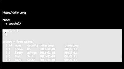 Xiki: Can your shell console do this?