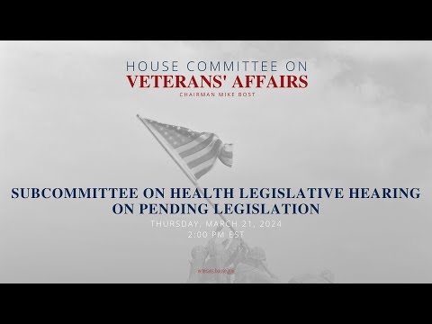 Subcommittee on Health Legislative Hearing