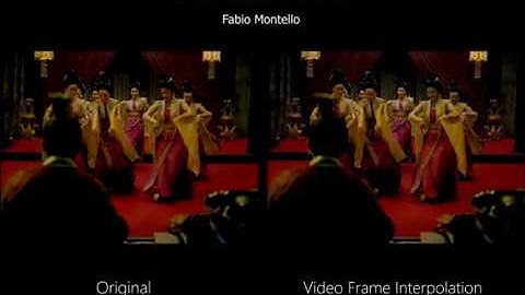 Video Frame Interpolation via Adaptive Separable Convolution - Reimplementation with TF
