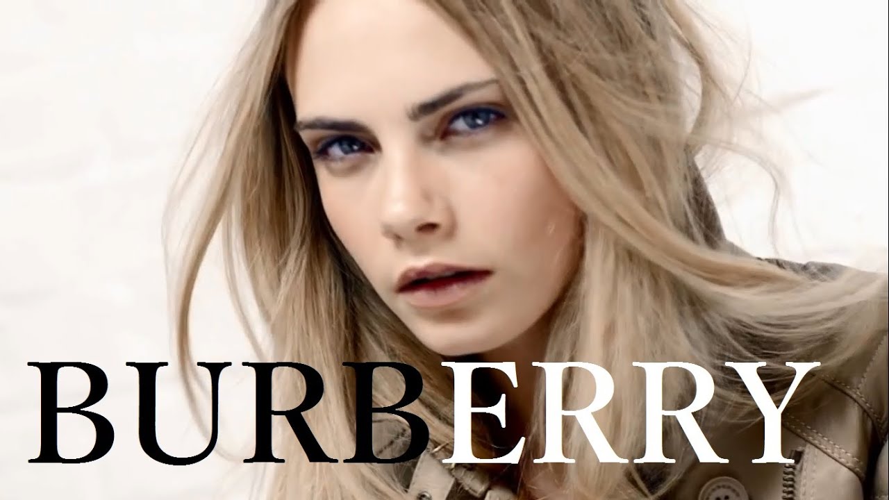 Cara Delevingne Burberry - YouTube