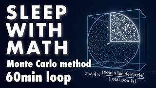 Sleep with Math: Monte Carlo method 60min ASMR