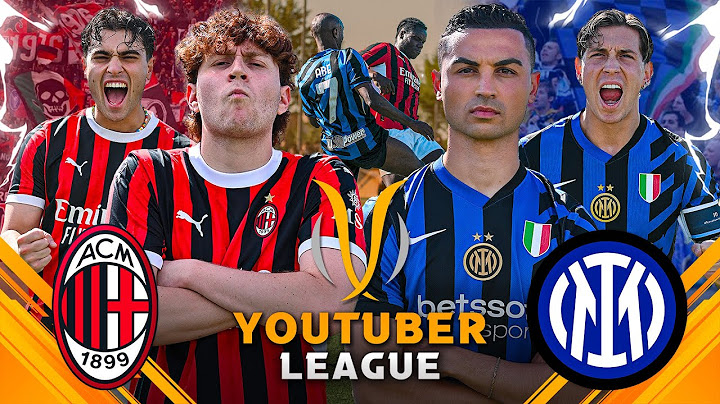 ⚽️🏆 YOUTUBER LEAGUE ► MILAN - INTER | GIORNATA 6