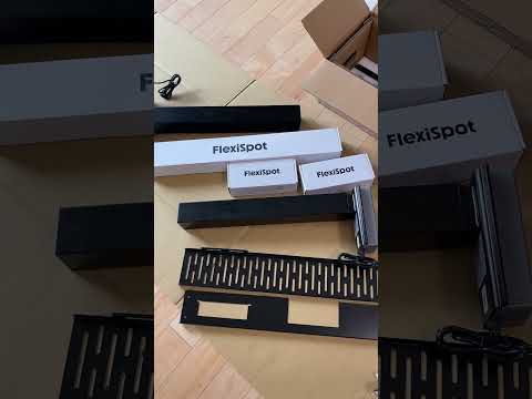 Flexispotの電動昇降デスク導入　#shorts