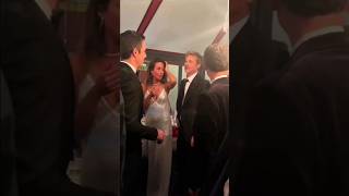 Brad Pitt & Ines de Ramon setting the red carpet on fire with hottest looks! 💫 #bradpitt #shorts