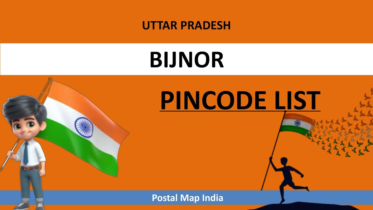 Bijnor District Pincode List || UTTAR PRADESH Zip Codes - YouTube