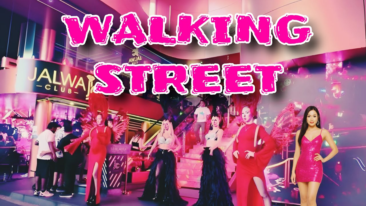 4K Walking Street Pattaya Thailand Nightlife Walking Tour