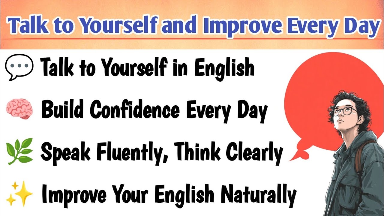Talk to Yourself and Improve Every Day | English Speaking Practice ...