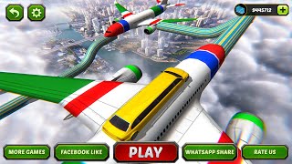 Limo Ramp Stunts 2019 (1st to 5th Levels) Mega Ramp Mode