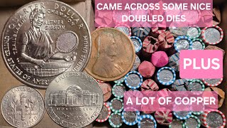 One Of My Favorite ATB Varieties Found *PLUS* A Nice Dime &amp; Nickel #dwcnc #coinrollhunting #new #old