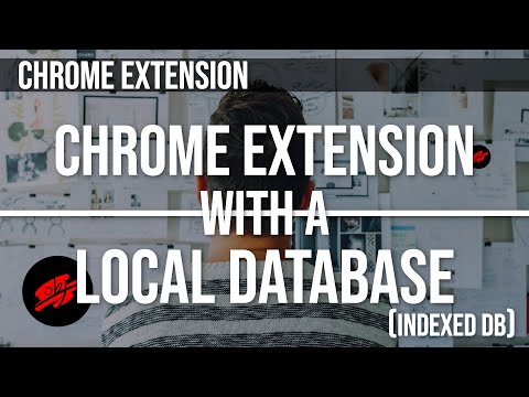 Using A Local Database(IndexedDB) with A Google Chrome Extension