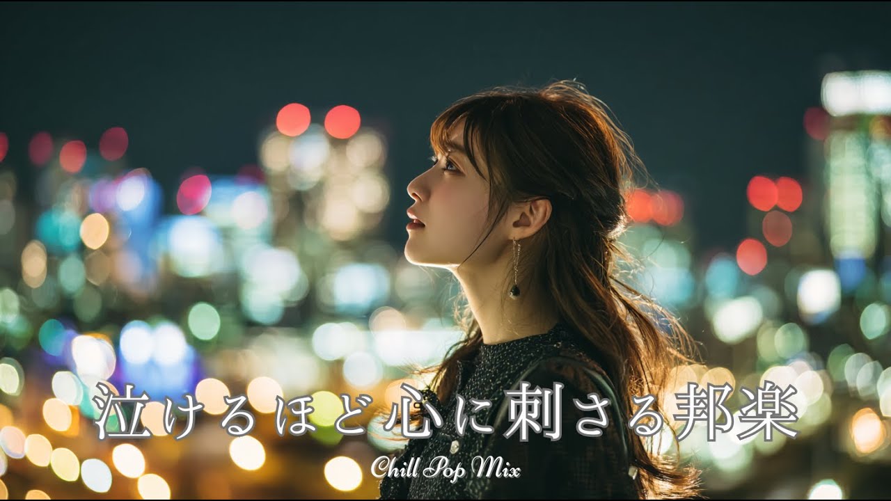 【邦楽 playlist】夜に聴きたい♪泣けるほど心に刺さるチルポップ｜女性ボーカル｜チルタイム／リラックス／ストレス解消／作業用BGM／エモい曲