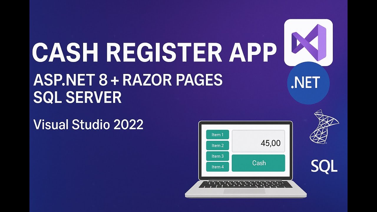 Create a Web Cash Register App using ASP.NET 8 Razor Pages + SQL Server ...