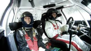 Inside the car on Kris Meekes fastest time of the GFOS weekend 1 min 16 sec