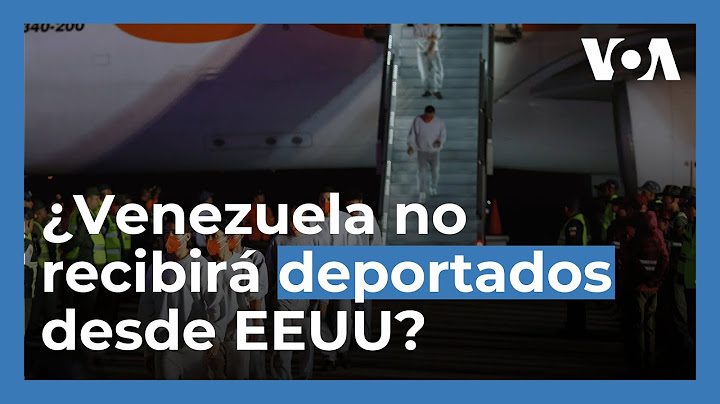 Repatriación de venezolanos en vilo tras nuevo desencuentro entre gobiernos de EEUU y Venezuela