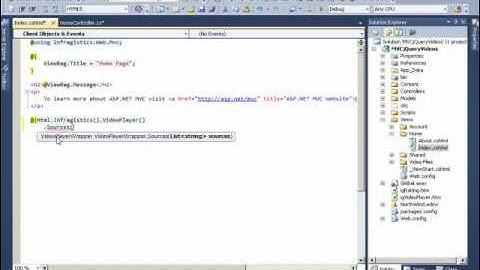 Configuring igVideoPlayer ASP.NETMVC