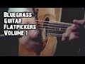 Professional bluegrass guitar flatpickers compilation 1