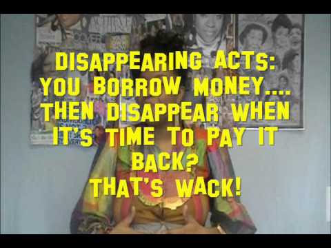 Disappearing Acts: There to BORROW Money, DISAPPEA...