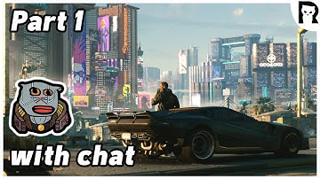 Lirik plays Cyberpunk 2077 [PART 1]