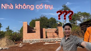 Điêu siu | xây nhà không có trụ nguy hiểm không ??