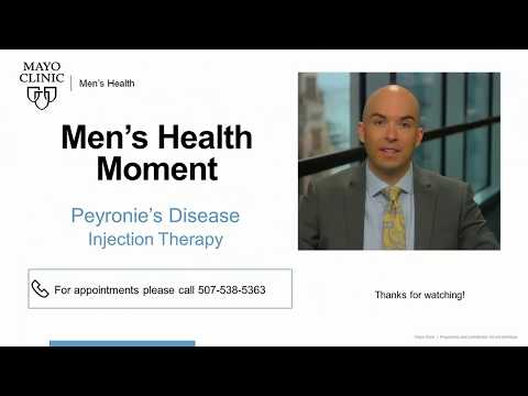 Men&rsquo;s Heath Moment: Peyronie&rsquo;s Disease: Injection Therapy