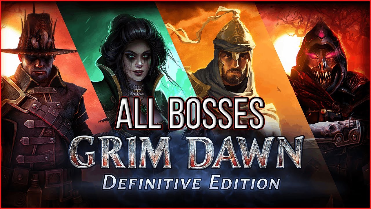 Боссы и битвы с Немезидами в Grim Dawn (Elite) | Без комментариев 2K60FPS [2025]