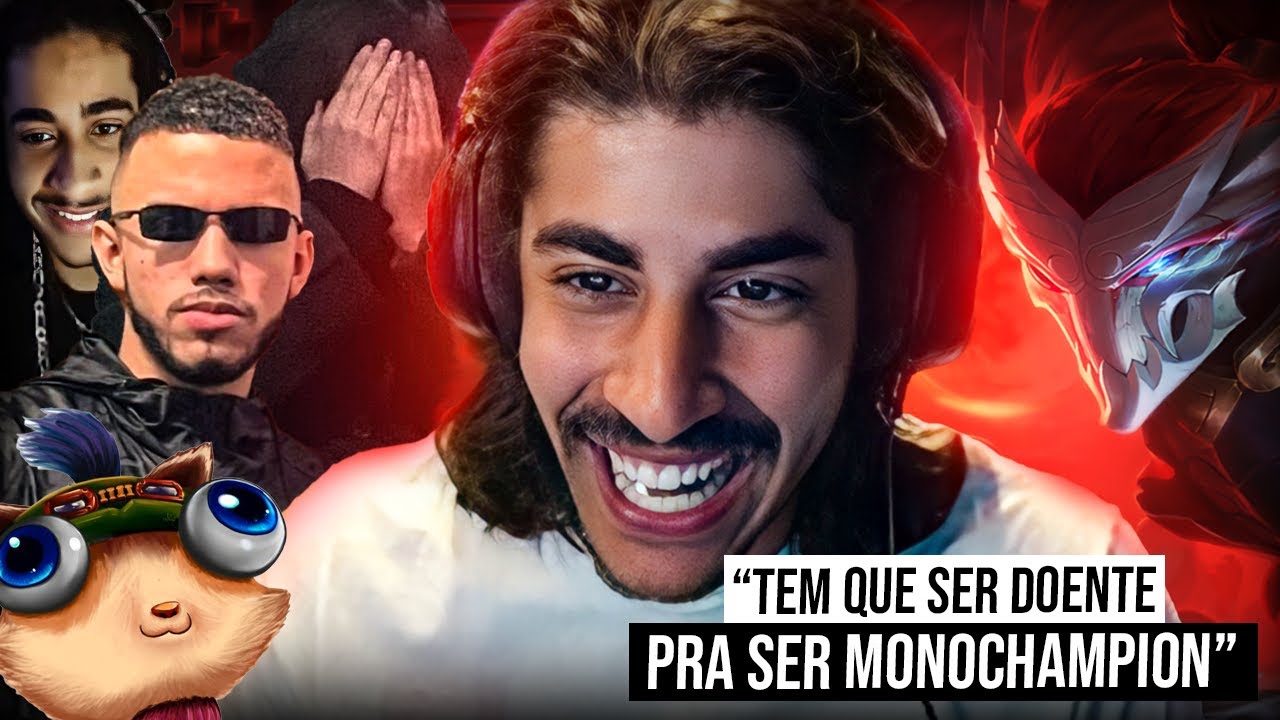 BAIANO REAGE A COMO OS MONOCHAMPIONS REALMENTE JOGAM