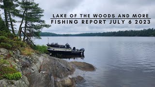 Lake of the Woods AND MORE Fishing Report 7-6-2023 by After 5 Outdoors 1,064 views 10 months ago 7 minutes, 52 seconds