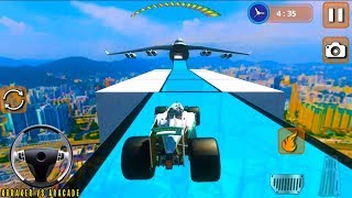 Formula 1 Sports Car Racer Impossible Tracks - impossible Ramp Drive - Android Gameplay FHD screenshot 2