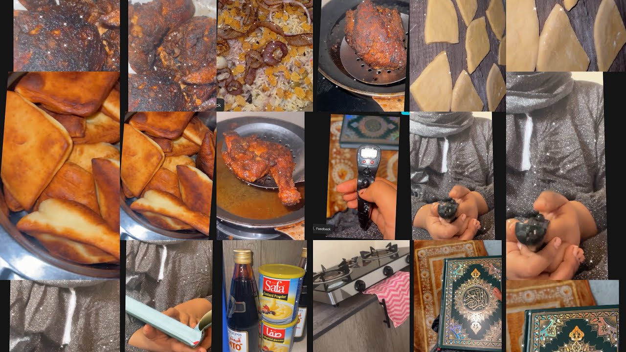 Ramadaan mubaarak routine (day 1)