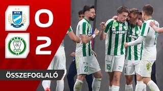 Fizz Liga: MTK–Paks 0–2 | összefoglaló