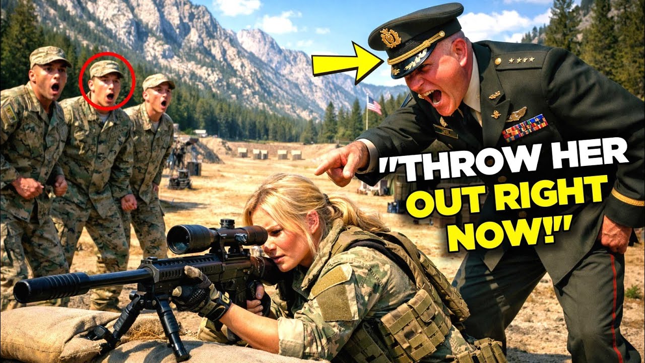 «Уберите её с моего полигона!» — рявкнул полковник. — После одного выстрела вся база затихла.