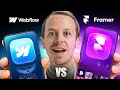Webflow vs. Framer [2 Min.] - Which one is better?