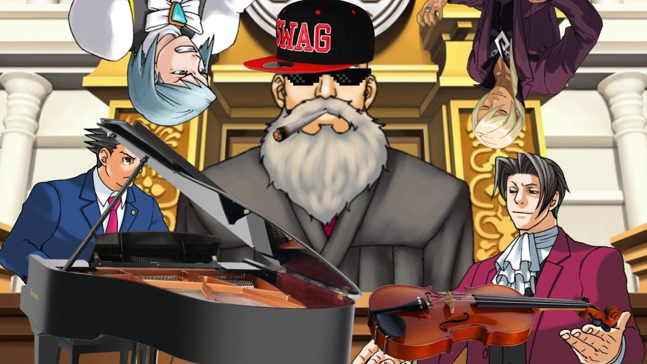 Спор о музыкальных инструментах в Ace Attorney