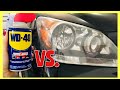 The TRUTH about WD 40 vs Headlights!! (Cleaning Hacks for Lazy People) | Andrea Jean