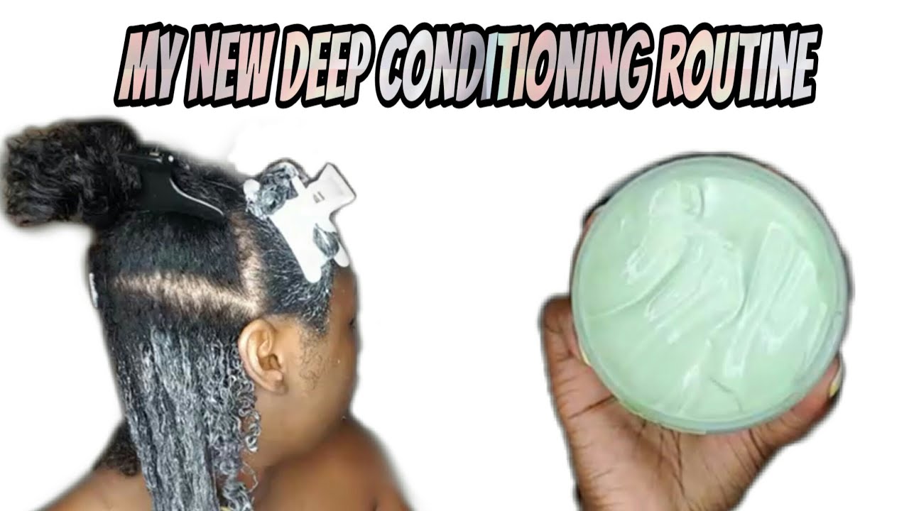 My New Deep Conditioning Routine | GabbyBaddd Curly