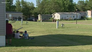Hastings Police: Man barricaded with 2 kids in mobile home park