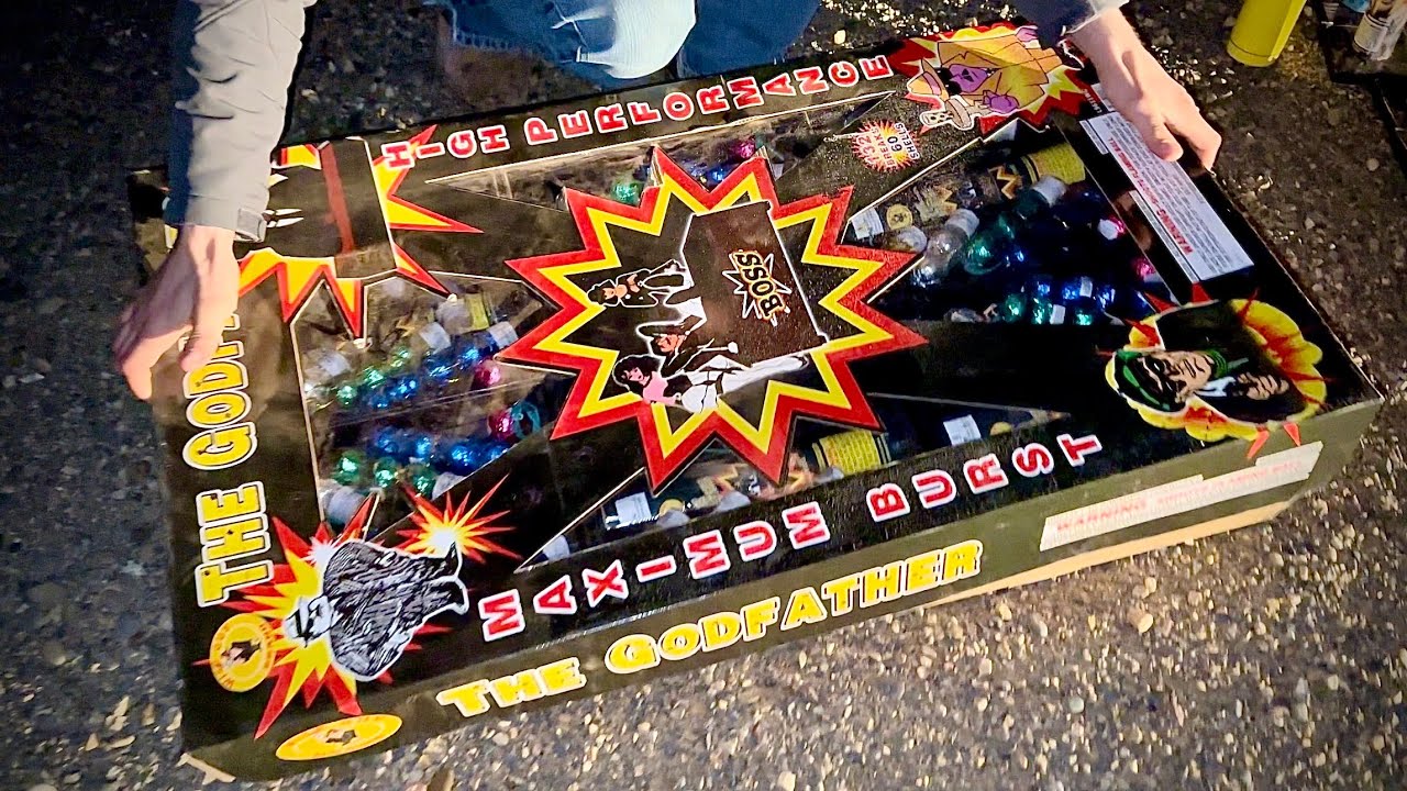 $160 FIREWORK ARTILLERY SHELL ASST. WITH SINGLE, DOUBLE, TRIPLE & QUAD BREAKS