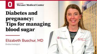 Tips for managing blood sugar in pregnancy when you have diabetes | Ohio State Medical Center