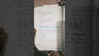 class 11 physics ch 3 (Motion in plane) #Notes