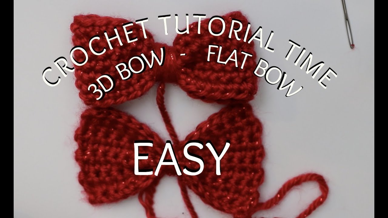TUTORIAL TIME: 2 BASIC BOW (FLAT & 3D)EASY