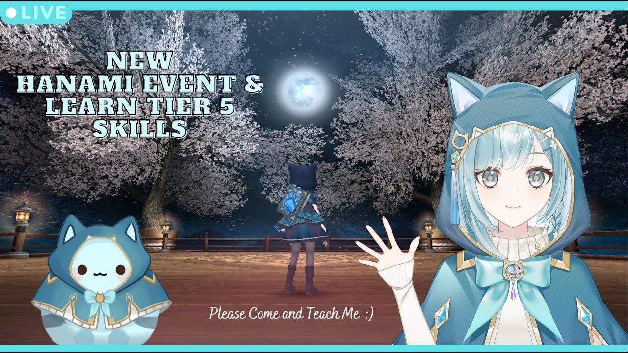 New Hanami Event Finally Learn Tier 5 Skills Please Send Help 