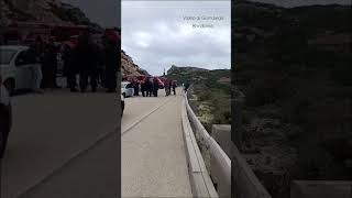 Cala Fighera, il corpo di Paolo Durzu era tra gli scogli: in corso il recupero.