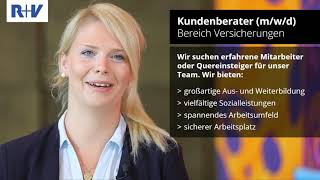 Berufsvorstellung: Wir suchen Sie für die Kundenberatung im Bereich Versicherung Berufsvorstellung: Wir suchen Sie für die Kundenberatung im Bereich Versicherung